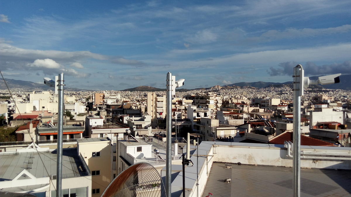 Εγκατάσταση IP καμερών 4.0 MP Hikvision για το Forecastweather.gr σε όλη την Ελλάδα